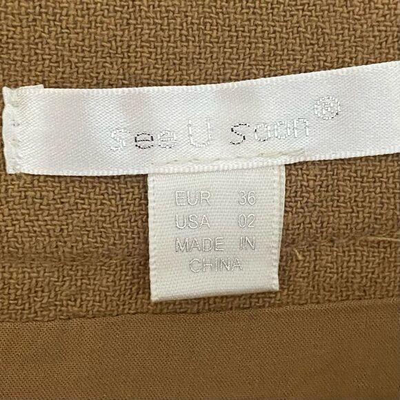 Anthro See U Soon Aztec mini skirt size 2 - Picture 6 of 7